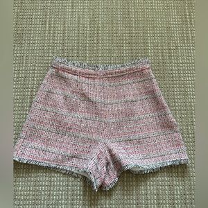 tweed shorts, cinq a sept